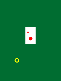 Blackjack on the TFT shield, played by the CPU