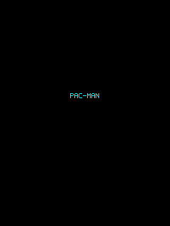 Pac-Man on the TFT shield, played by the CPU